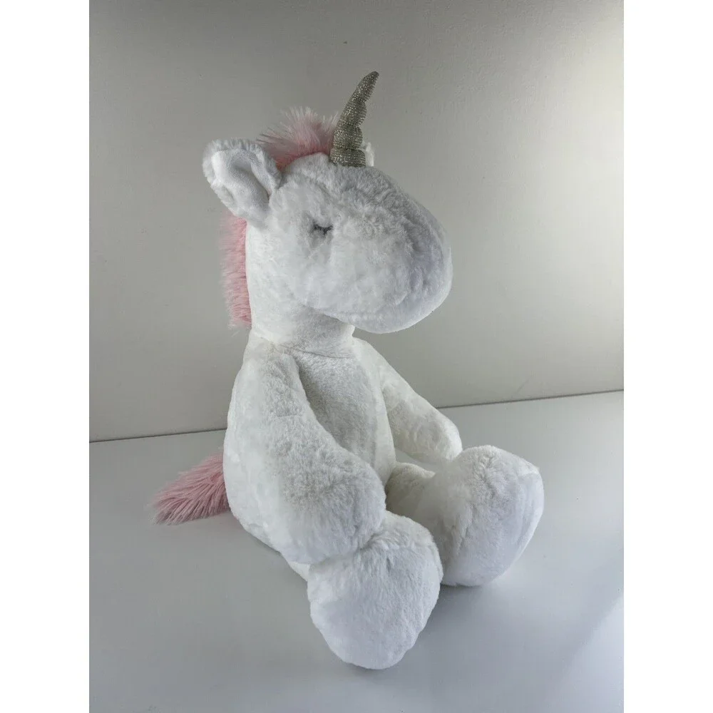 Mudpie Large Stuffed Animal Plush Unicorn Pony Horse Lovey Toy 15” Gift Toy